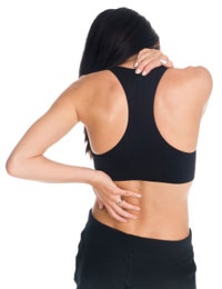 Woman with Back Pain